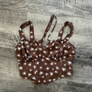 Corset PacSun Crop Top